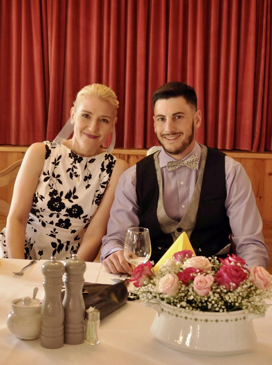 Spencer Howe and his wife